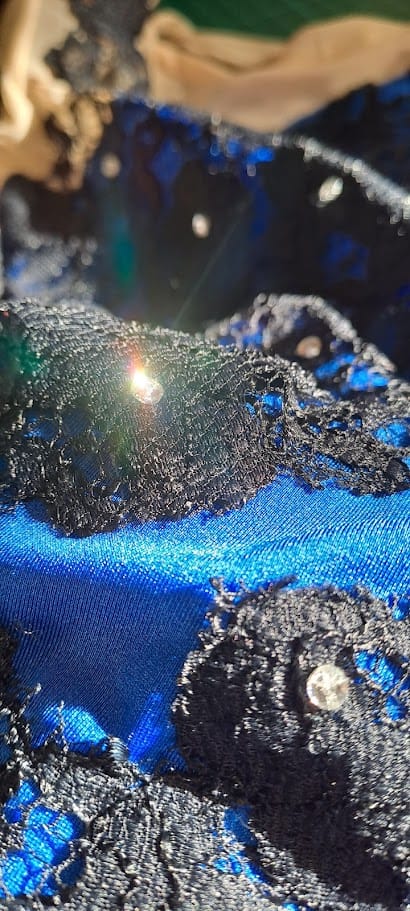 Body Flamenco dettagli brillantino