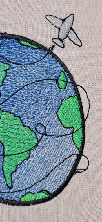 Mappamondo con effetto