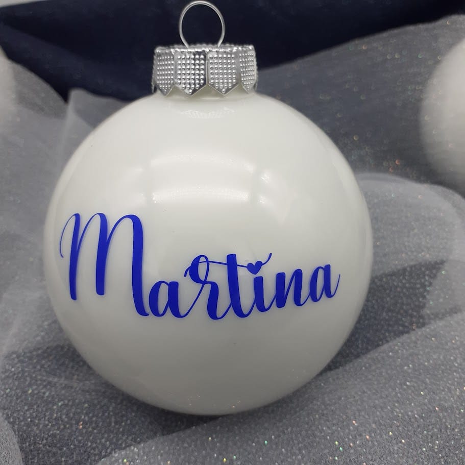 Pallina di natale personalizzata