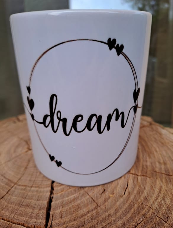 Tazza personalizzata dream