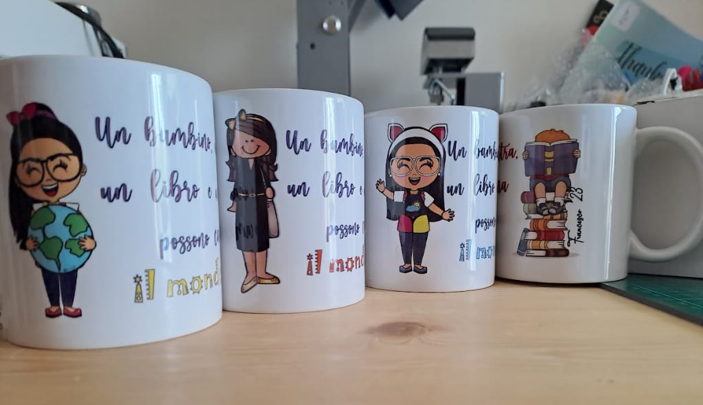 Tazze personalizzate per maestre