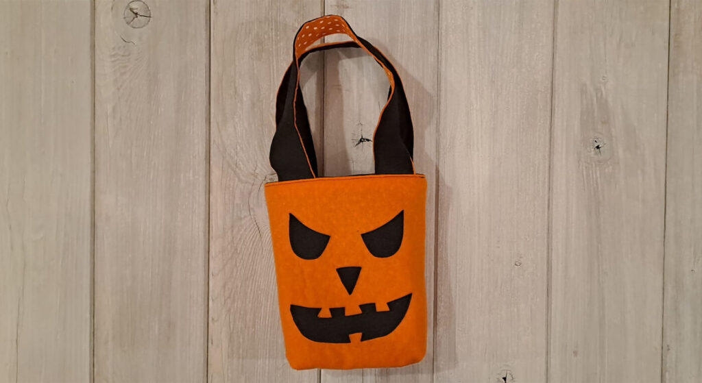 Borsetta per dolcetto o scherzetto, arancione